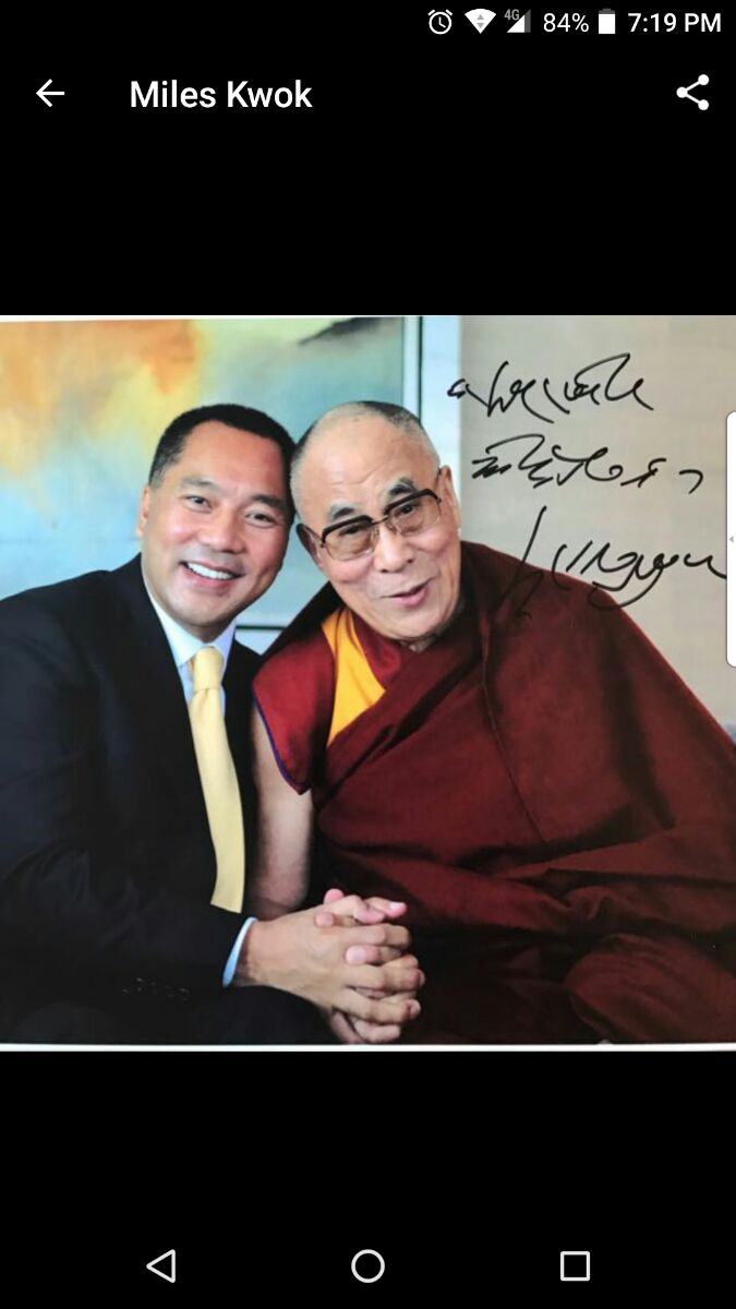 guo with dalai lama