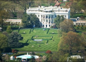 Countdown to US implosion begins after failure of Biden Mid-East trip The-White-House-in-DC-on-Easter-Day-300x218